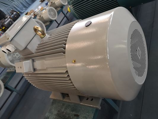 ODM محرك كهربائي ثلاثي الأطوار 0.75KW - 355KW محرك AC من الحديد الزهر