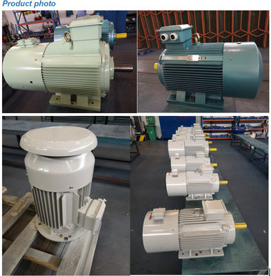 AC التعريفي المحرك 3 المرحلة 40kw 50kw 60kw محرك كهربائي استقرار عالي
